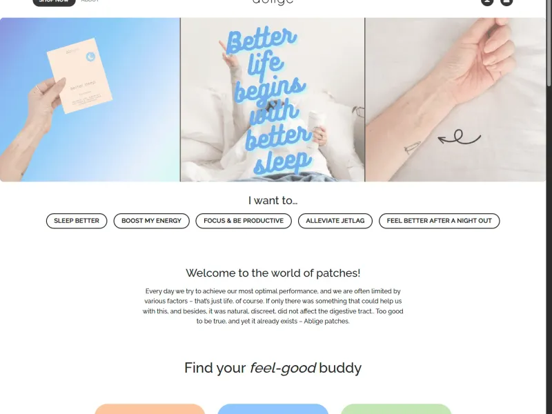 Ablige — Health & Wellness E-commerce
