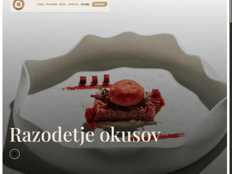 Gostilna Čubr — Restaurant & Dining