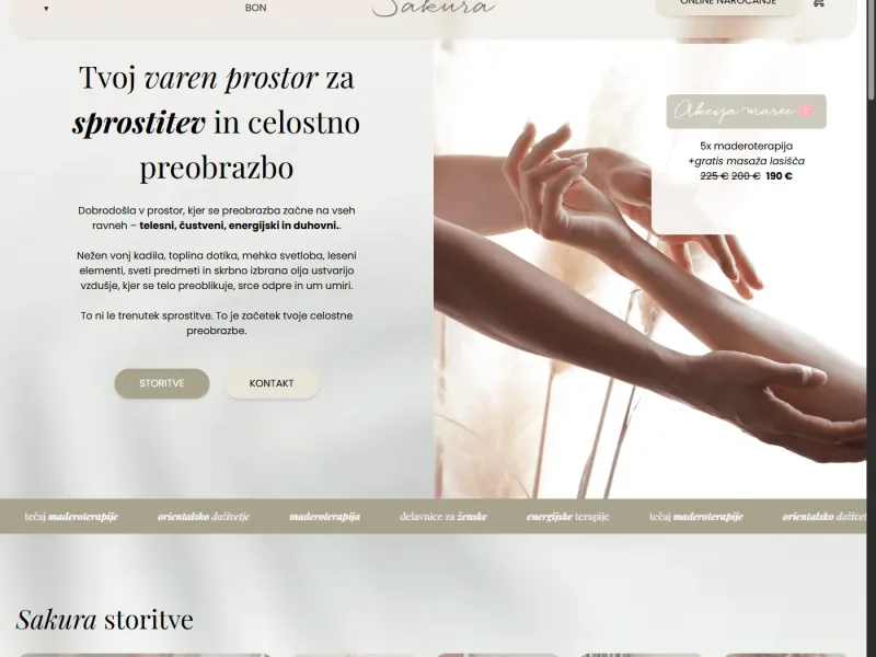 Sakura Studio — Wellness & Therapy