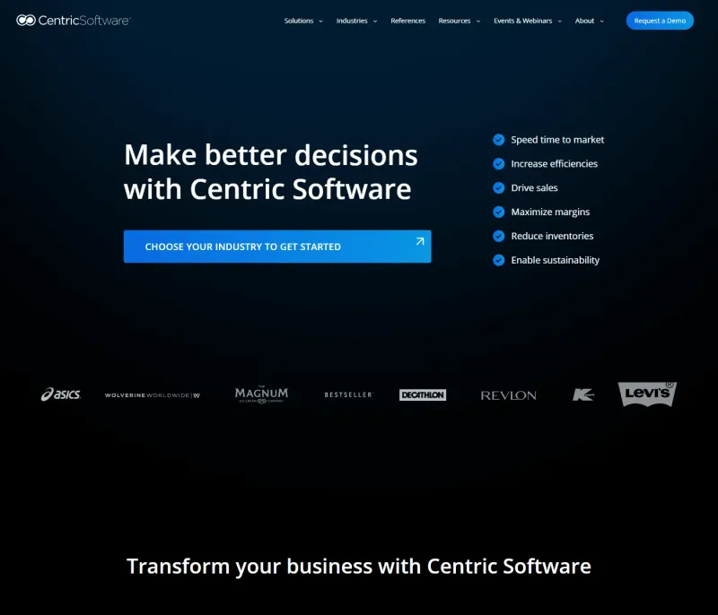 Centric Software — Enterprise SaaS