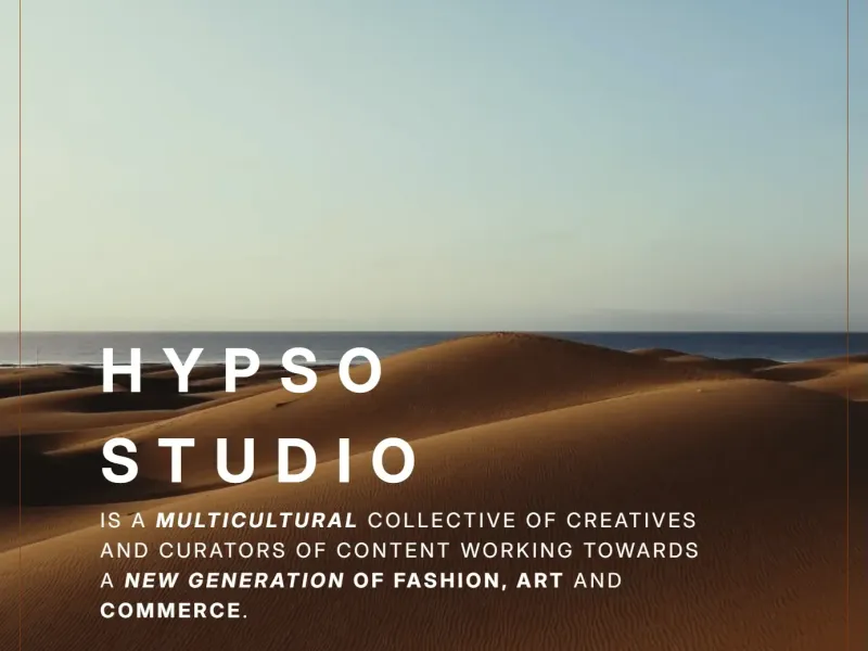 Hypso Studio — Creative Studio