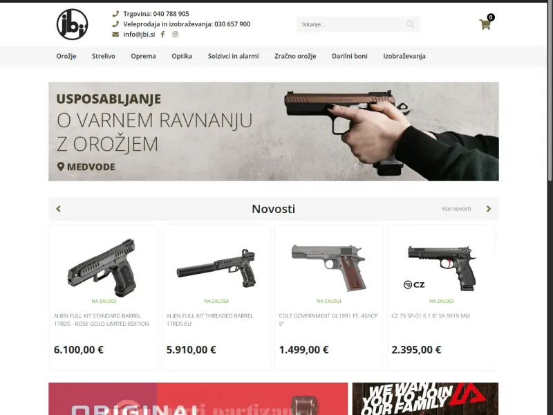JBI — Firearms & Tactical